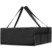 Mozhitti Pizza Bags For 20x20x6 Inch Insulated Non Woven Pizza Bag For Outdoor Picnic & More With Zipper Closure & Handle