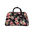 thumbnail image 3 of CalBags Floral Prints 21-Inch Carry-On Rolling Duffel Bag - Rose Lily, 3 of 5