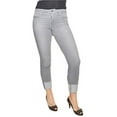 thumbnail image 3 of Joe's Jeans Flawless 4" Cuff Crop Mid Rise Stretch Denim Pants, Lacey (25), 3 of 4