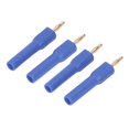 thumbnail image 1 of 10Pcs 2mm Male To 4mm Female Banana Plug Adapter, Gold Plated Brass Strong Conductivity For Electronic Instruments, 1 of 8