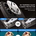 hd glass for iphone 15 pro lens camera protector for iphone 15 pro max