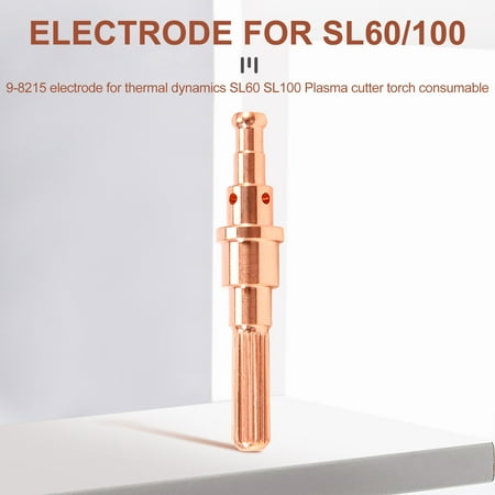 

Plasma electrode 10Pcs 9-8215 Electrode Thermal Dynamics Sl60/100 Plasma Cutting Torch