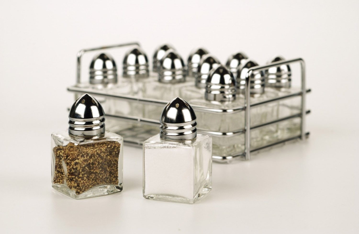 Kitchen Storage & Organisation T&G Woodware Beehive Glass Salt and