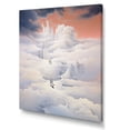 thumbnail image 2 of Designart "Dream Walk Amongst Clouds" Surrealism Canvas Wall Art, 2 of 7