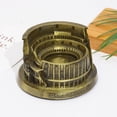 thumbnail image 4 of KYAIGUO Innovative Ashtrays,Roman Colosseum Ashtray,Pretty Alloy Desktop Ornaments 5.1x4.5x2.8inch, 4 of 5