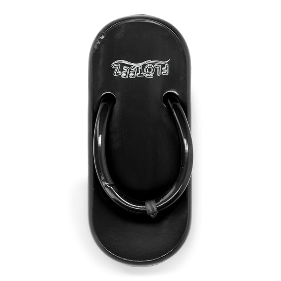 Frogg Toggs Floteez Slippers for Women, Flip Flops Sandals with Buoyancy Foam Footbed, Black, Size 7