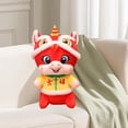 thumbnail image 4 of YIFAEUX Year of The Horse Plush Toy Lion Dance Mascot for 2026 Chinese New Year Gift Soft Stuffed Animal for Celebration And Decoration, 4 of 7