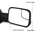 thumbnail image 3 of Power Heated Towing Mirror Glass For 05-09 Dodge Ram 1500 2500 RH Passenger Side, 3 of 5