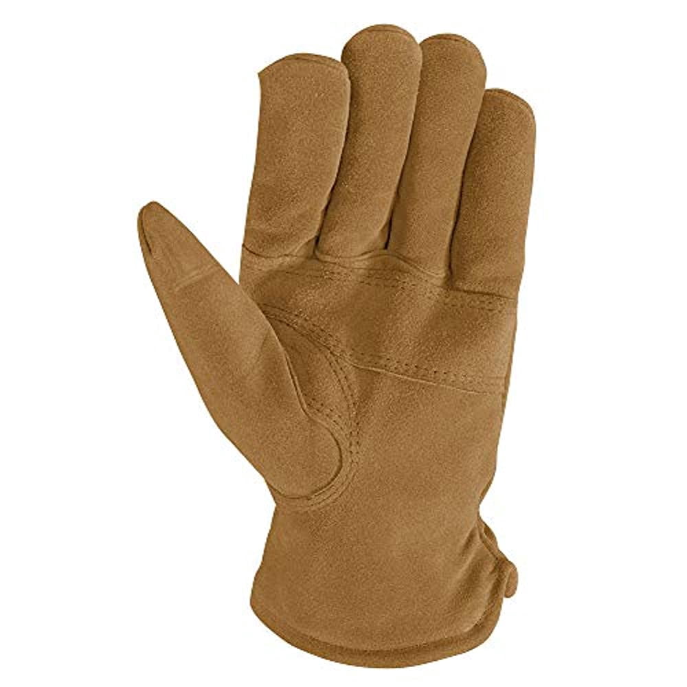 Wells Lamont 7314164 Suede Cowhide Heavy Duty Gloves - Brown, Large