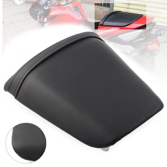 1x Rear Black Pillion Passenger for SEAT For 2001-2003 2002 for Honda CBR600 F4I