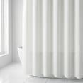 thumbnail image 3 of Unique Bargains Waterproof Shower Curtain Sets with 12 Plastic Hooks White 71"W x 71"L, 3 of 8