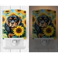 thumbnail image 2 of Cavalier Spaniel in Sunflowers Ceramic Night Light 4 in x 6 in, 2 of 3