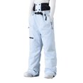 thumbnail image 5 of Xdegoge Ski Pants Men Elastic Waist Straight Leg Pant Waterproof Windproof Warm Trouser Outdoor Sport Loose Multi Pockets Trousers with Waist Support Structure, 5 of 6