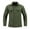 Army Green, variant on safuny Men's Long Sleeve Sunscreen Jacket Outdoors Cargo Tops with Pockets Big&Tall Casual Business Quick Drying Pullovers Lightweight Workout Lapel Suit Shirt Outdoors Green L