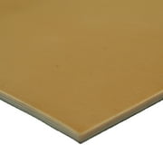 Rubber-Cal Pure Gum Rubber - 40A Durometer - Smooth Finish - No Backing - 0.125" Thick x 4" Width x 36" Length - Tan