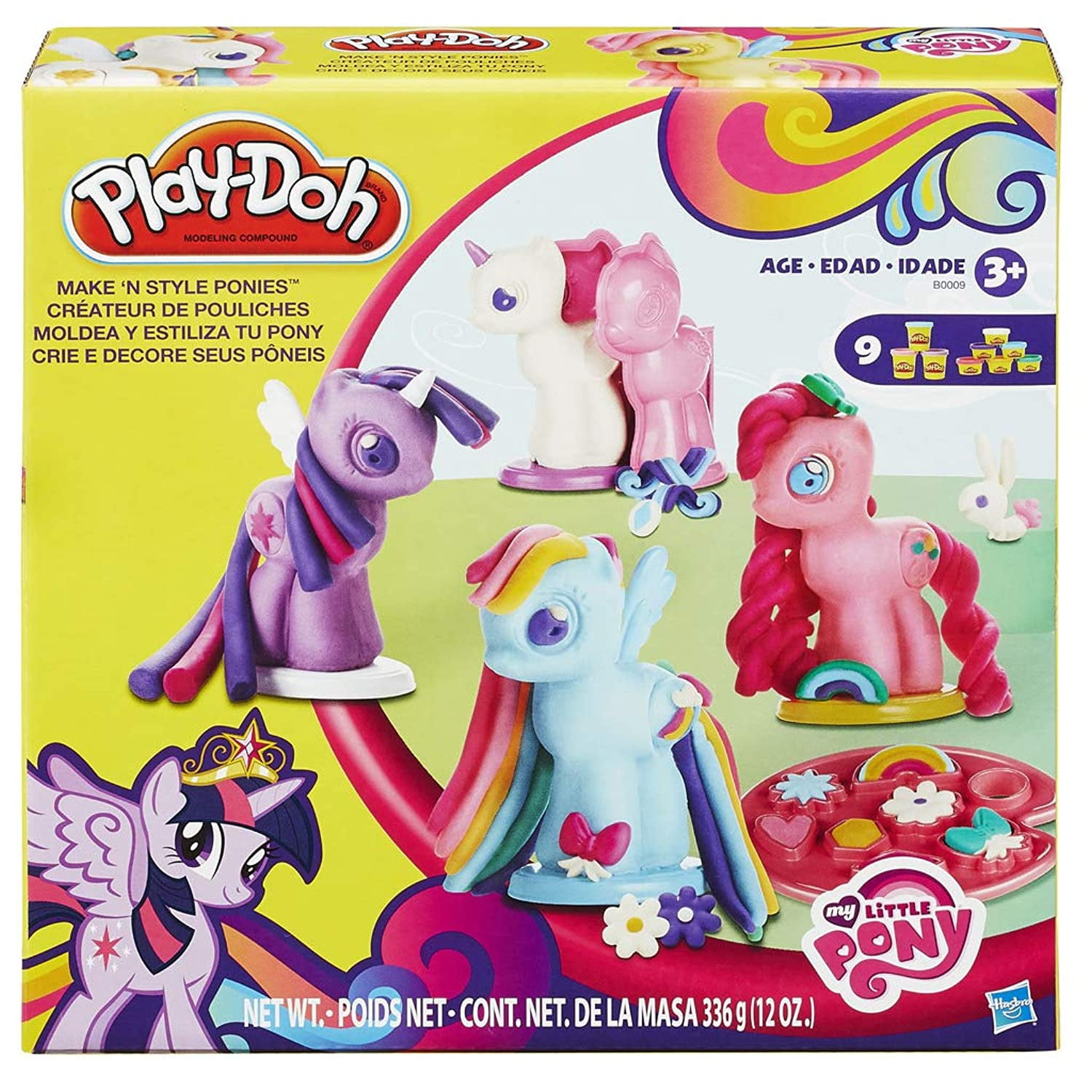 Play Doh My Little Pony Play Set Kids Toddler Pretend Activity Gift Boy Girl New