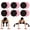 Pink, variant on 12 Core Sliders – Double‑Sided Exercise Discs for Abs, Gym & Floor Workouts
