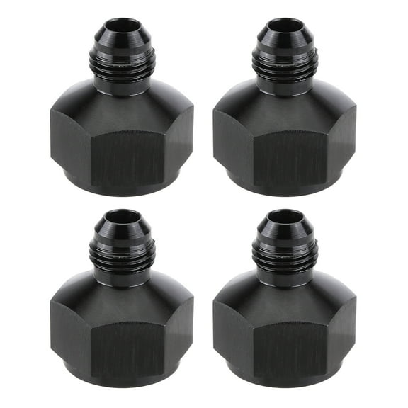 Gsuatey 4PCS 10AN Female to 6AN Male Flare Reducer Fitting Adapters Fuel Cell Bulkhead Adapter Precise Threads Tight Sealing