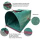 thumbnail image 2 of 2 Pieces of Yard Waste Bags, Dust Garden Waste Collection Bags, 2 of 5