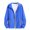 Blue, variant on Men's UPF 50+ Light Jacket Big and Tall Full Zip Sun Protection Hoodie Long Sleeve Sun Shirts UV Fishing Athletic Performance Shirt Green,XL