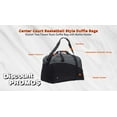 thumbnail image 3 of 6 Center Court Duffel Bags Set - Polyester, Zippered, Front Pocket, Adjustable Strap - Grey, 3 of 5