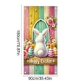 thumbnail image 2 of B Easter Door Curtain Party Decorations, Polyester Fabric Door Cover With Full Coverage And Easy Setup For Home Decor, Classroom, Office Display – 70.87X35.43In 0.26Lb, 2 of 7