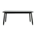 thumbnail image 2 of SAFAVIEH Brayson Mid-Century Retro Rectangular Dining Table, Black, 2 of 9