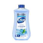 Dial Antibacterial Foaming Hand Wash Refill, Spring Water, 32 fl oz