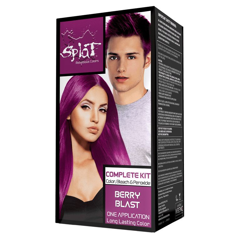 Splat Hair Color Berry Blast Complete Kit