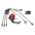 thumbnail image 3 of Bunblic Brushless Motor Gearbox ESC Set RC Accessories Easy Installation Components 23222600kv Motor 2 Channel Receiver for MN82 MN78 Red, 3 of 8