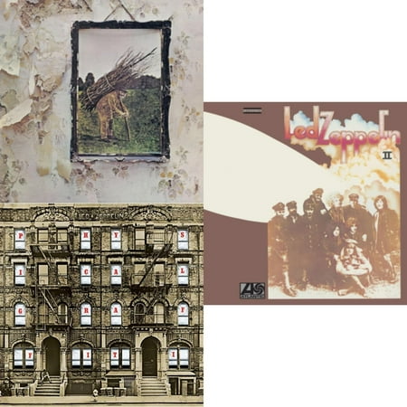 Led Zeppelin Iv & Physical Graffiti (2015 Remaster) & Led Zeppelin Ii (180G/Remastered) [LP Vinyl Bundle]