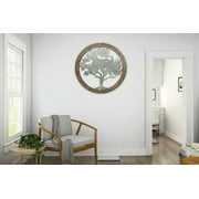 Hosley Hosley Wooden Wall Decor Farmhouse Tree Wall Sculptures
