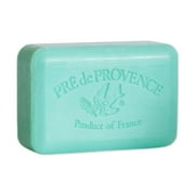 Pre de Provence Artisanal Soap Bar, Enriched with Organic Shea Butter, Natural French Skincare, Quad Milled for Rich Smooth Lather, Jade Vine, 8.8 Ounce