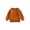 Brun, variante sur Chandail en Molleton en Coton Uni pour Bébé Garçon Fille, Col Rond, Manches Longues, T-Shirt, Hauts, Vêtements Printemps Automne, Marron, 2-3 Ans