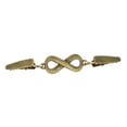 thumbnail image 3 of Alloy Clip Fastener Sweater Brooch Fashionable Cloak Clasps for Shawl Dresses Bronze, 3 of 8