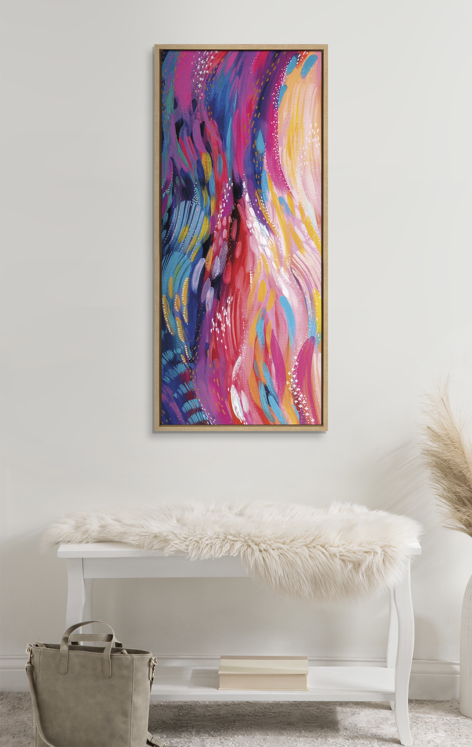 free-shipping-kate-and-laurel-sylvie-brush-strokes-90-framed-canvas-wall-art-by-jessi-raulet-of-ettavee-18x40-natural-vibrant-abstract-art-for-wall-walmart-com for Free Printable Abstract Wall Art Free Shipping! Kate and Laurel Sylvie Brush Strokes 90 Framed Canvas Wall Art by Jessi Raulet of Ettavee 18x40 Natural Vibrant Abstract Art for Wall - Walmart.com for Free Printable Abstract Wall Art
