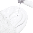thumbnail image 3 of EASTIN Bonnets de Douche pour Femmes Réutilisables Imperméables Élégants Bonnet de Douche pour Femmes Grande Bonnet de Douche pour Cheveux Épais Blanc, 3 of 6