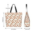 thumbnail image 5 of Kdxio Carrot Casual Tote Bags Women Big Capacity Shoulder Bag for Women Travel Shoulder Bags Handbags, 5 of 8