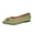 Green, variant on Women's Pointed Toe Flats Slip On Rhinestone Buckle Soft Sole Comfortable Casual Walking Shoes(37)