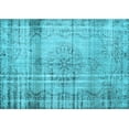 thumbnail image 1 of Ahgly Company Indoor Rectangle Persian Light Blue Traditional Area Rugs, 2' x 4', 1 of 4
