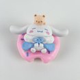 thumbnail image 3 of Sanrio-figuras de la serie Sleep Safely, perro con orejas grandes, pudín, perro, Melody, Culomi, caja ciega, muñeca Gacha, 3 of 5
