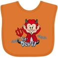 thumbnail image 3 of Inktastic Lil' Devil Boys or Girls Baby Bib, 3 of 4