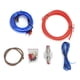 thumbnail image 1 of Kit de juego de cables de aleación de Zinc de repuesto para altavoces de Audio subwoofer amplificador de potencia 10GA para coche, 1 of 10