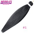 thumbnail image 1 of Mirra's Mirror-extensiones de cabello trenzado Ombre, trenzas sintéticas fáciles, Morado, marrón, rojo, Afro Jumbo, 20 "/26", 1 of 4