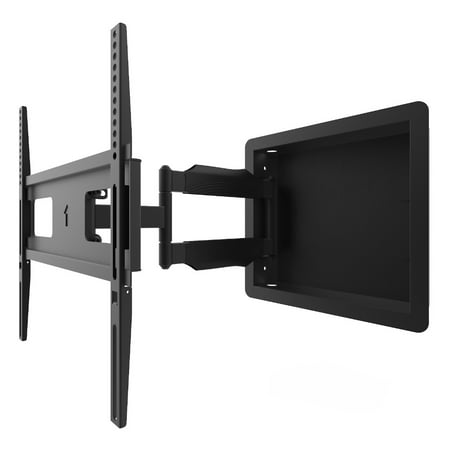 UPC: 0800152717456 | Kanto R300 Recessed In-Wall Full-Motion Mount for 32  – 55  TVs