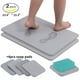 thumbnail image 2 of Alfombra de baño FanWayer Diatomaceous Earth Stone 60 x 39 cm, color gris, 2 of 9