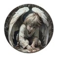 thumbnail image 2 of Ovzne 20x20cm Thickened Round Aluminium Decorative Pendant Suitable For Home Decoration Home Furnishings On Clearance, 2 of 8