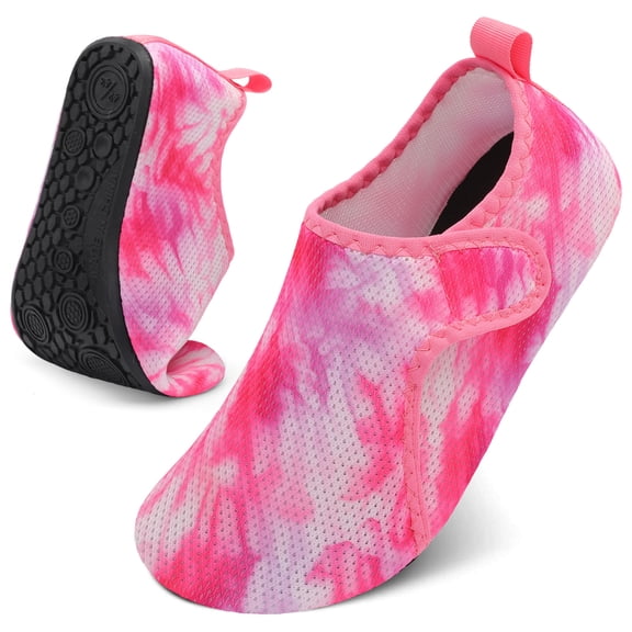 Barerun Women Men Quick-Dry Aqua Socks Water Shoes with Non-Slip Rubber Sole for Beach River Pool Lake Surf Yoga