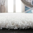 thumbnail image 5 of SAFAVIEH California Plush Solid Shag Area Rug, White, 8' x 10', 5 of 14