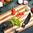 thumbnail image 4 of vlrwzc PU Leather Knife Cover Knife Sheath Chef Knife Guard Portable Camp Outdoor Knife Tool Knives Leather Holder With Snap Closure, 4 of 7